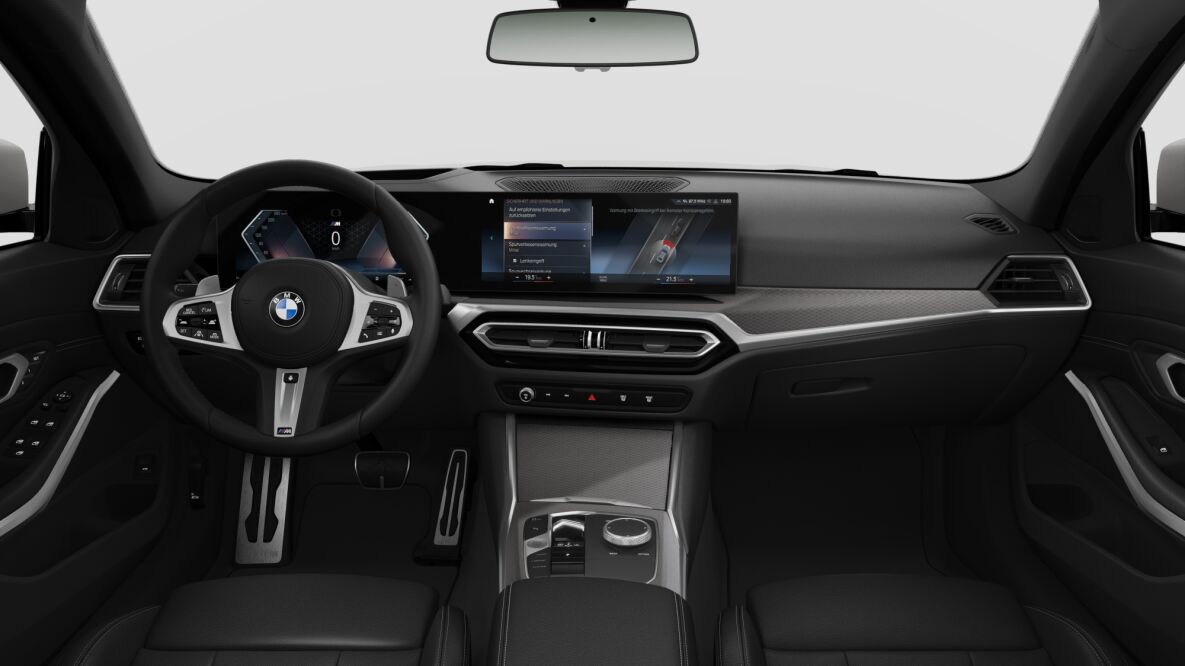 BMW BMW 3er im Innenraum von vorne BMW BMW 3er im Innenraum von vorne