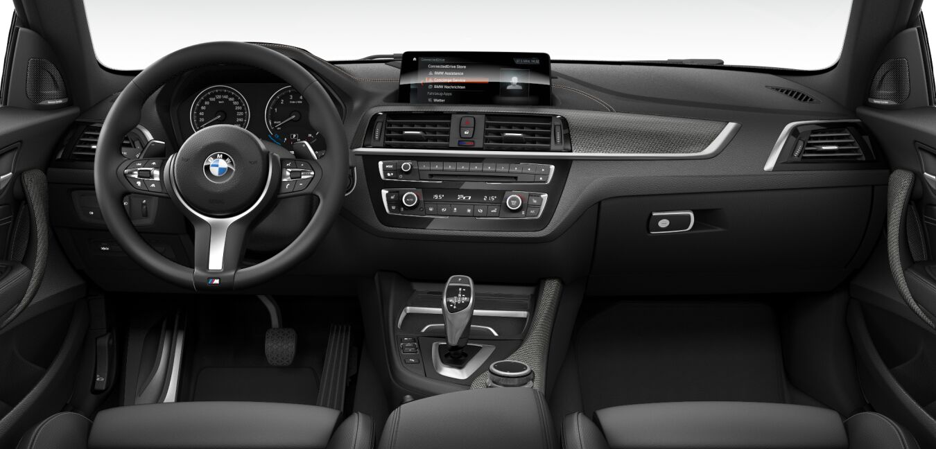 BMW BMW 2er im Innenraum von vorne BMW BMW 2er im Innenraum von vorne