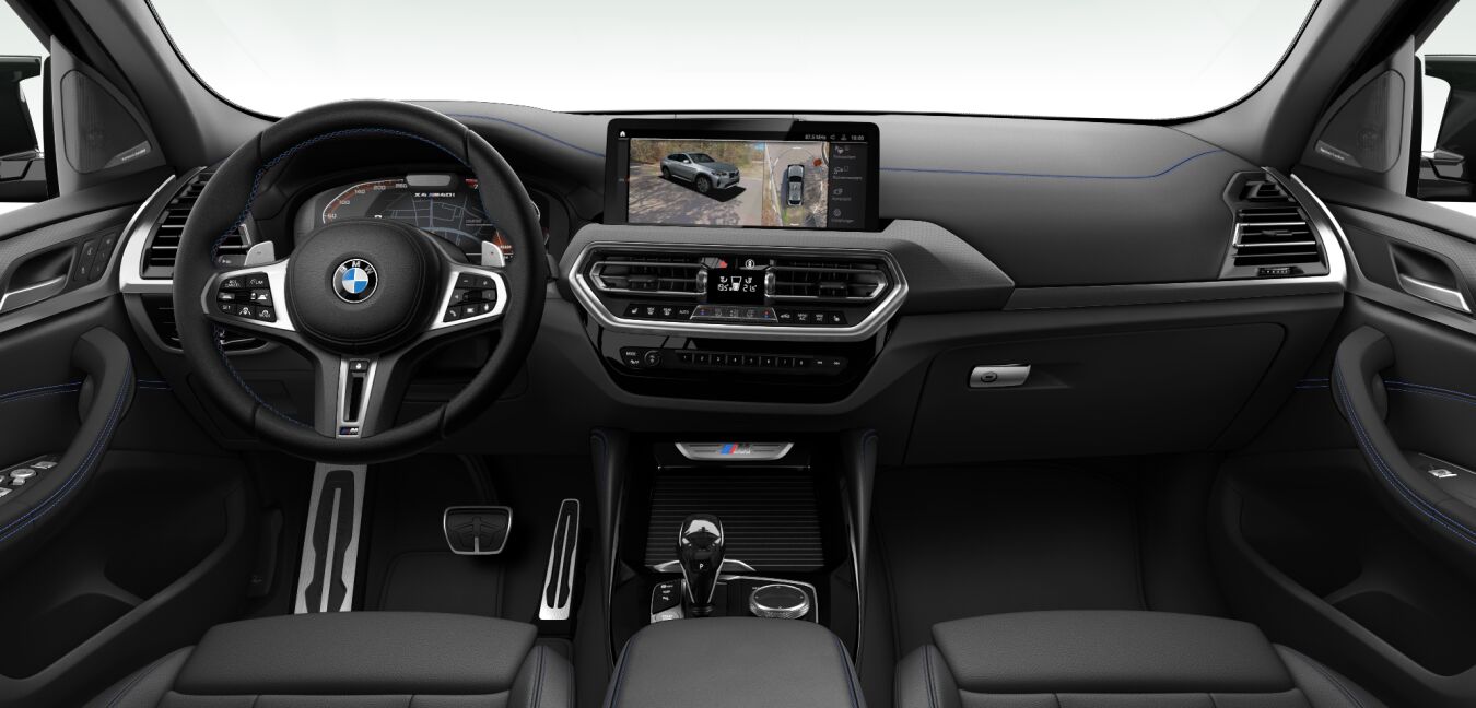 BMW BMW X im Innenraum von vorne