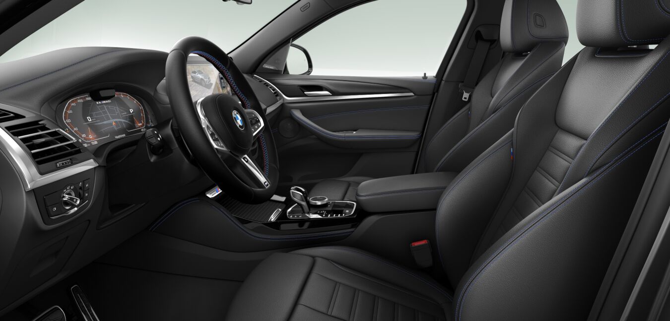 BMW BMW X im Innenraum seitlich
