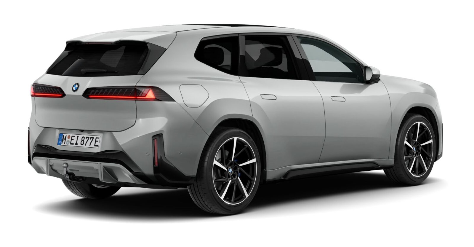 BMW BMW I in Grau von hinten BMW BMW I in Grau von hinten