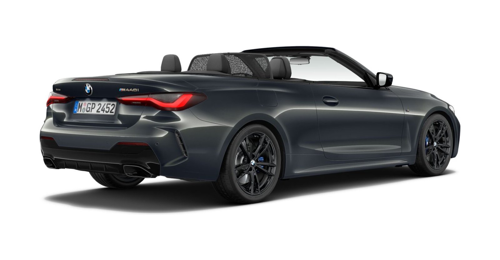 BMW BMW 4er in Grau von hinten BMW BMW 4er in Grau von hinten