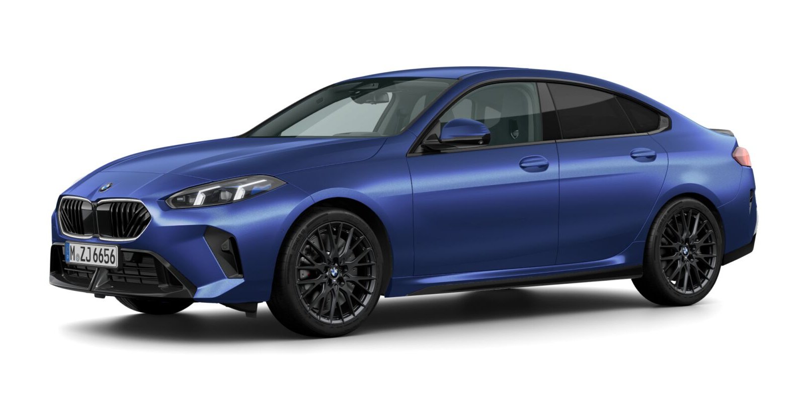BMW 220 Gran Coupé in Blau von vorne BMW 220 Gran Coupé in Blau von vorne