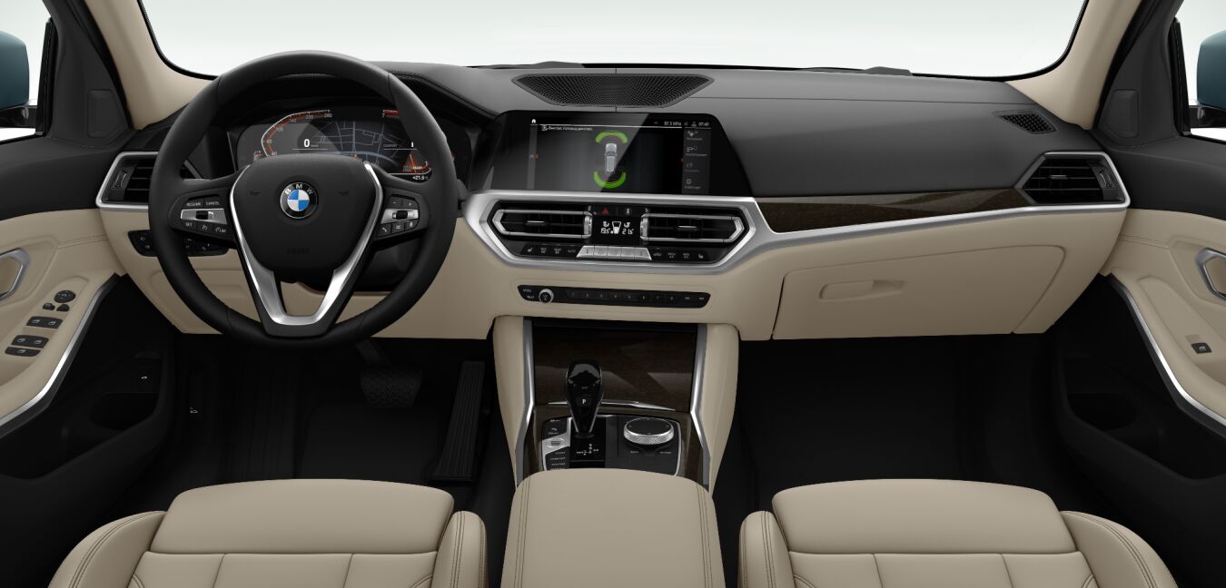 BMW BMW 3er im Innenraum von vorne BMW BMW 3er im Innenraum von vorne