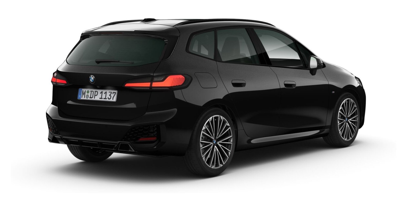 BMW BMW 2er in Schwarz von hinten BMW BMW 2er in Schwarz von hinten