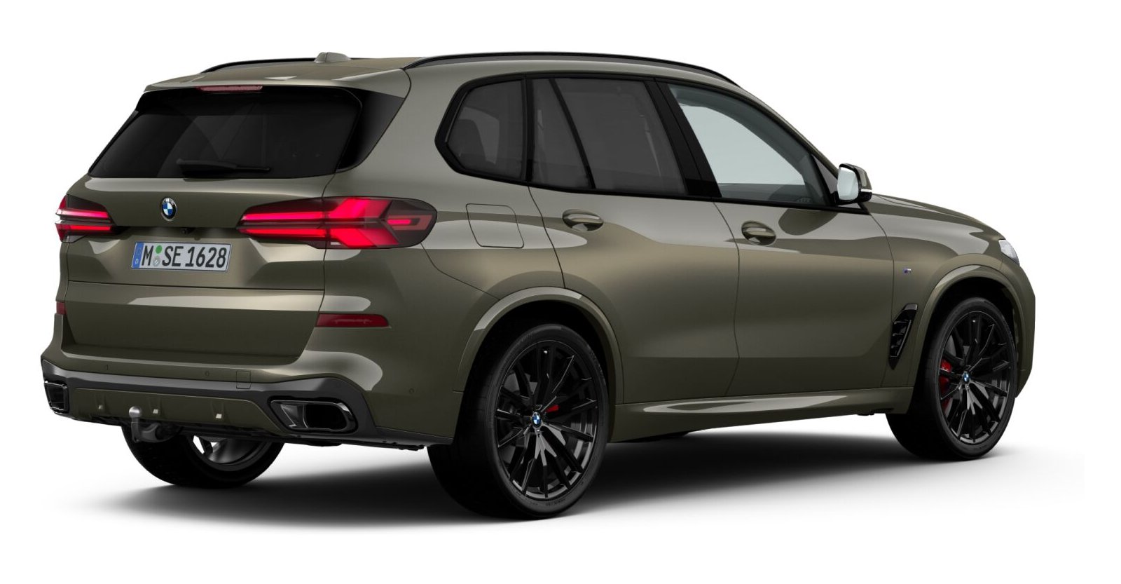 BMW BMW X in Gr&uuml;n von hinten