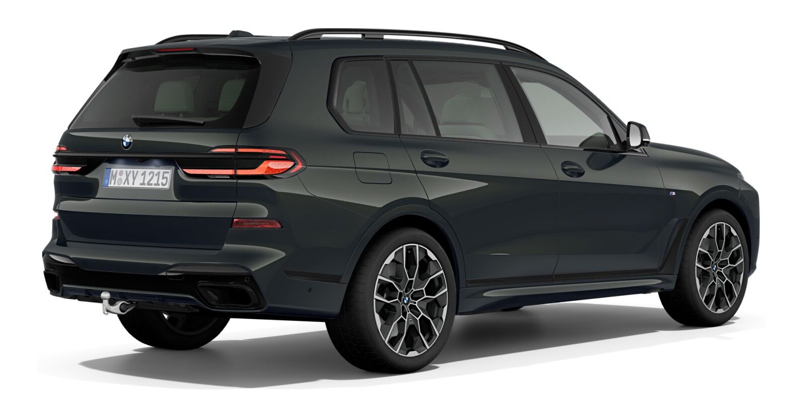 BMW BMW X in Grau von hinten BMW BMW X in Grau von hinten