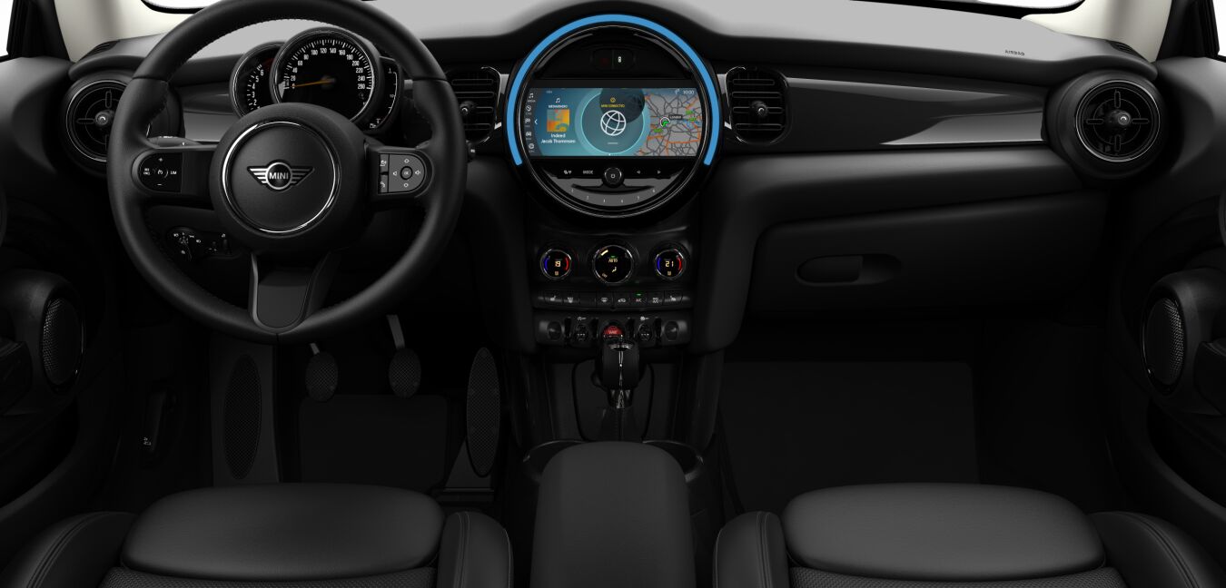 MINI MINI 3-T&uuml;rer im Innenraum von vorne
