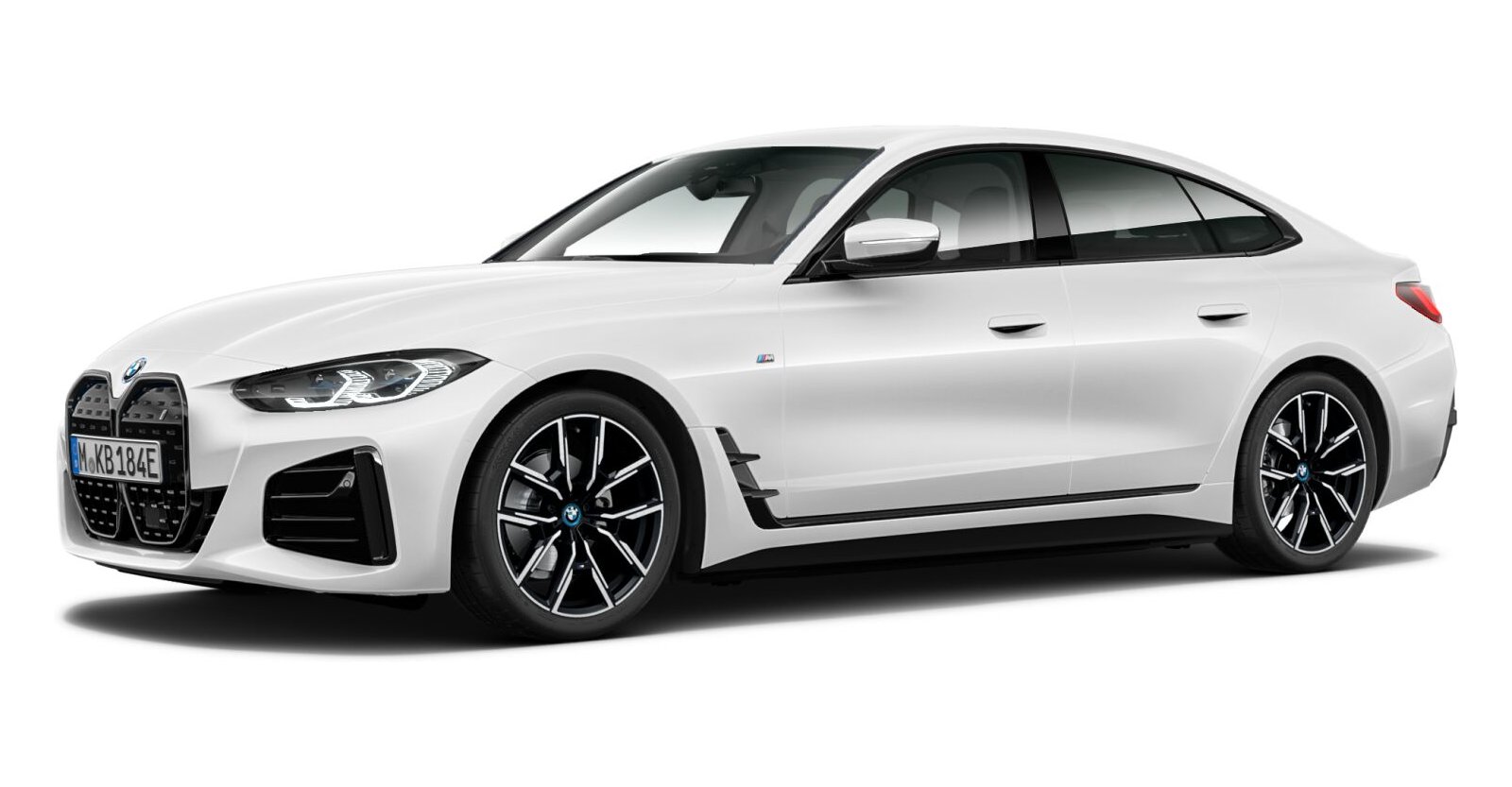 BMW BMW I in Weiß von vorne BMW BMW I in Weiß von vorne
