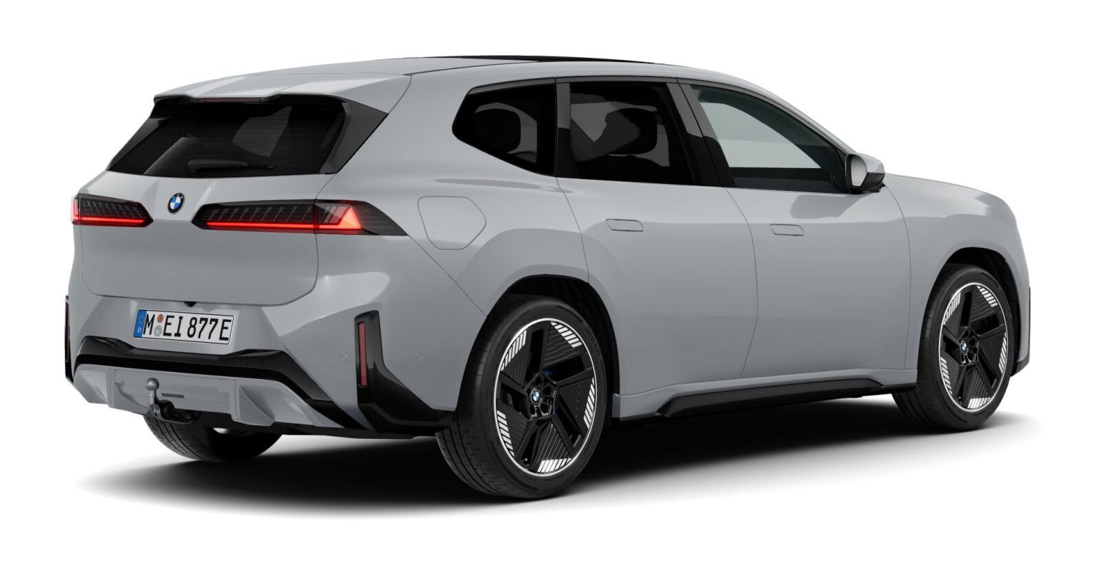 BMW BMW I in Grau von hinten