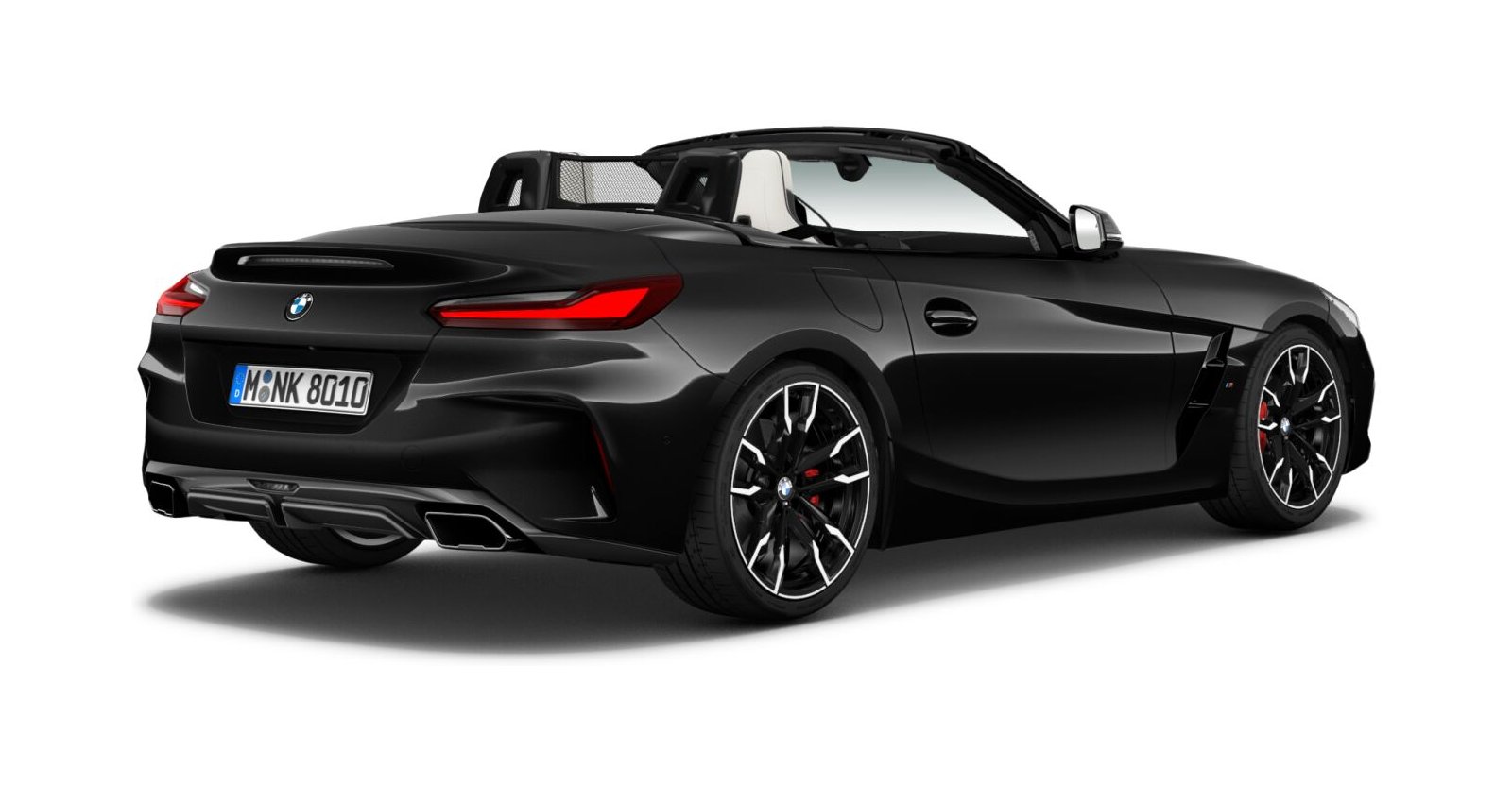 BMW BMW Z in Schwarz von hinten BMW BMW Z in Schwarz von hinten