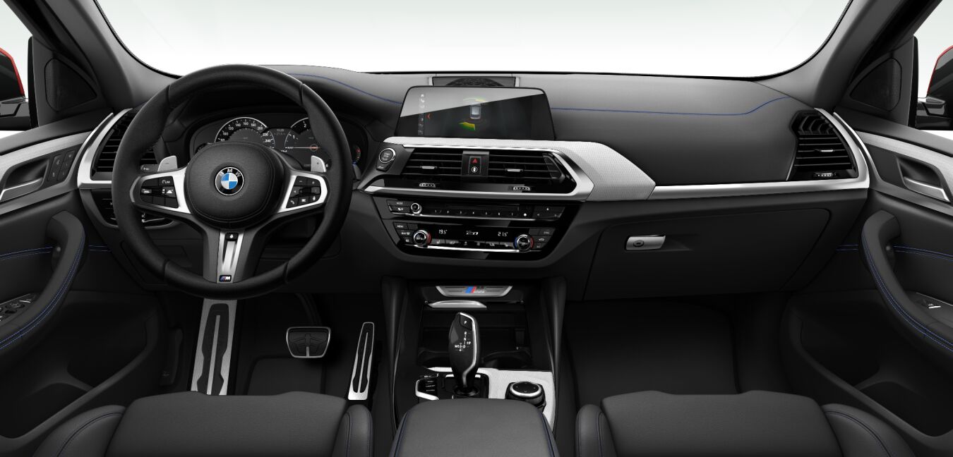 BMW BMW X im Innenraum von vorne