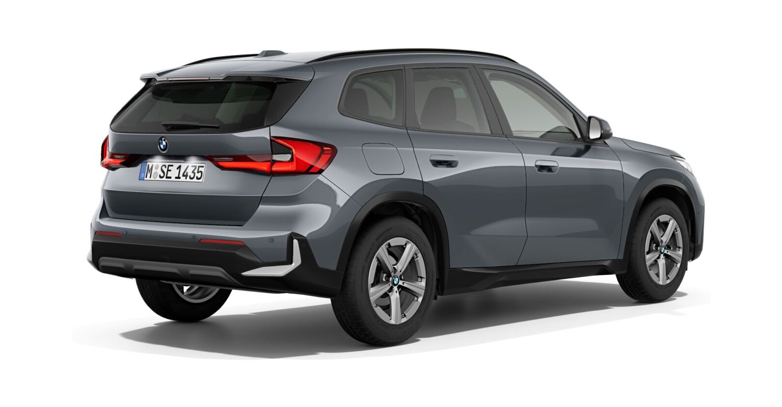 BMW BMW X in Grau von hinten BMW BMW X in Grau von hinten