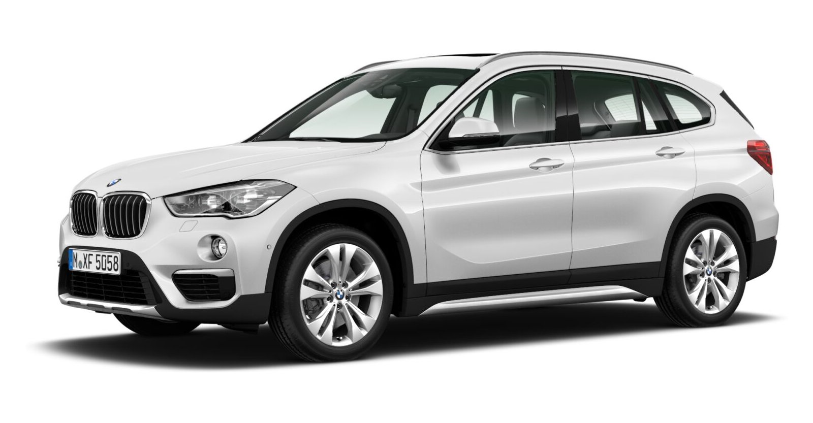 BMW BMW X in Weiß von vorne BMW BMW X in Weiß von vorne