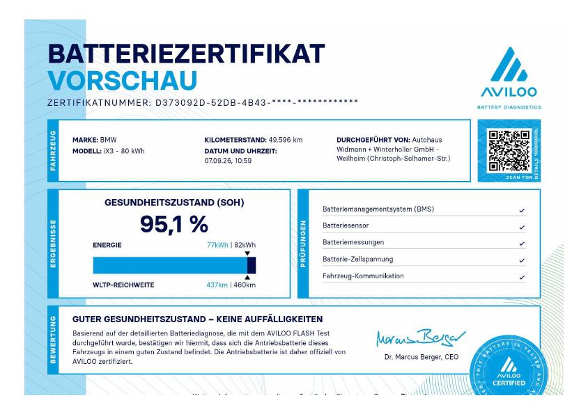 Originalaufnahme des Fahrzeugs