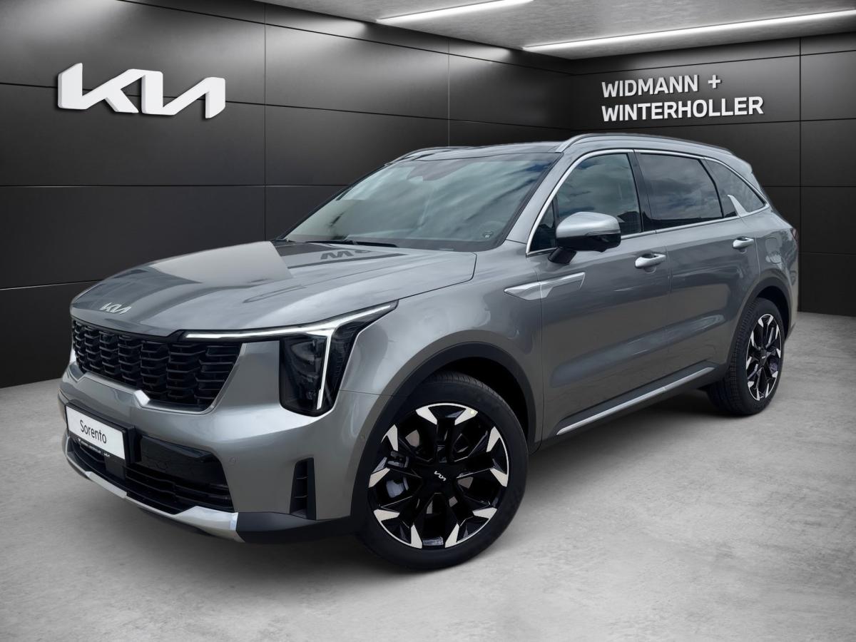 KIA Sorento 2.2D AWD DCT8 7S Platinum Pano 360° Bose in Grau von vorne KIA Sorento 2.2D AWD DCT8 7S Platinum Pano 360° Bose in Grau von vorne