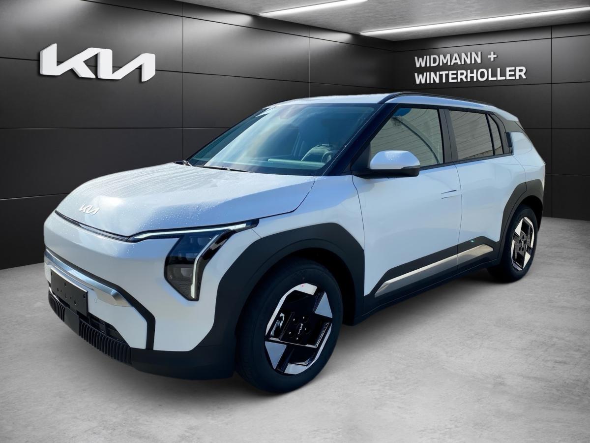 KIA EV3 in Wei&szlig; von vorne