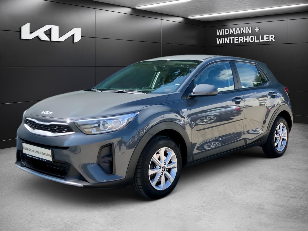 KIA Stonic 1.2 DPI Edition 7 Klima LRH Sitzhzg. PDC in Grau von vorne