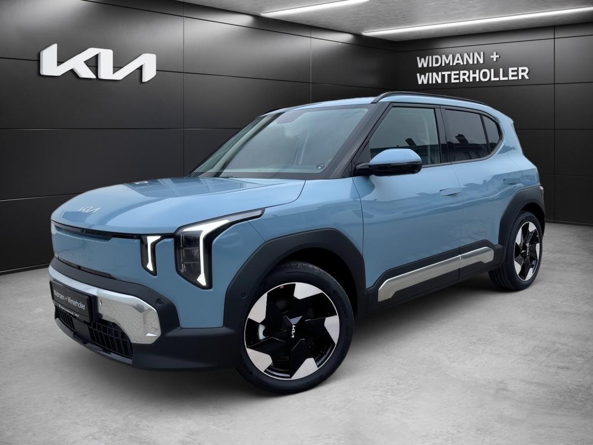 KIA EV2 42.2 4S Earth 360&deg; Kam WIC 22AC TEC DWP H/K in Blau von vorne