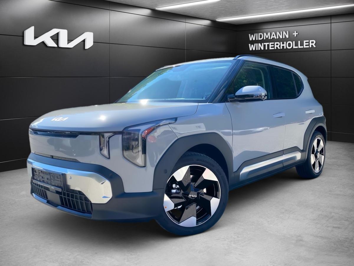 KIA EV2 42.2 4S Earth 360&deg; Kam 22AC TEC DWP H/K in Grau von vorne