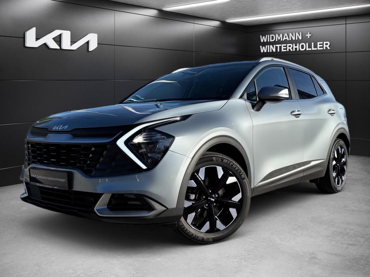 KIA Sportage in Silber von vorne KIA Sportage in Silber von vorne
