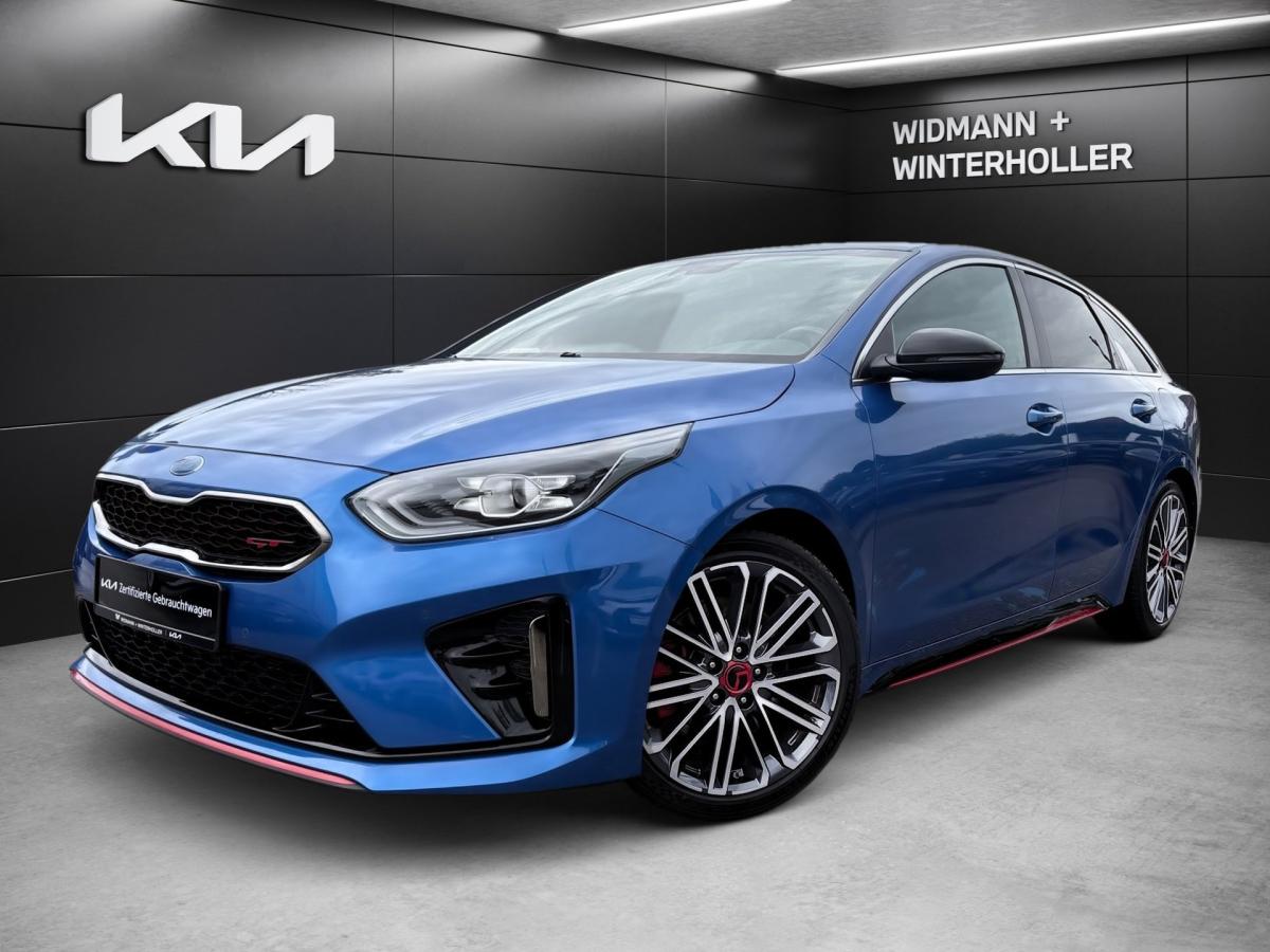 KIA pro_cee'd in Blau von vorne KIA pro_cee'd in Blau von vorne