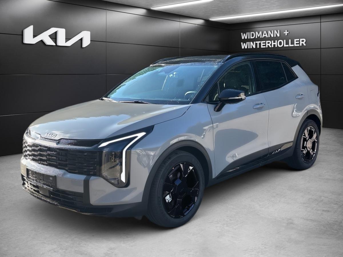 KIA Sportage in Grau von vorne KIA Sportage in Grau von vorne