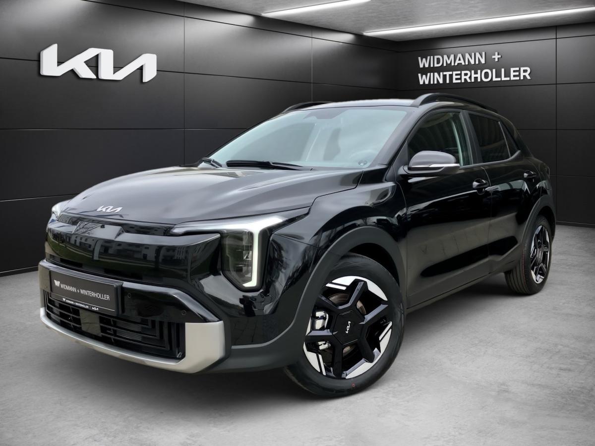 KIA Stonic 1.0T 115 48V DCT Spirit 2Klima AUT LED Kam in Schwarz von vorne