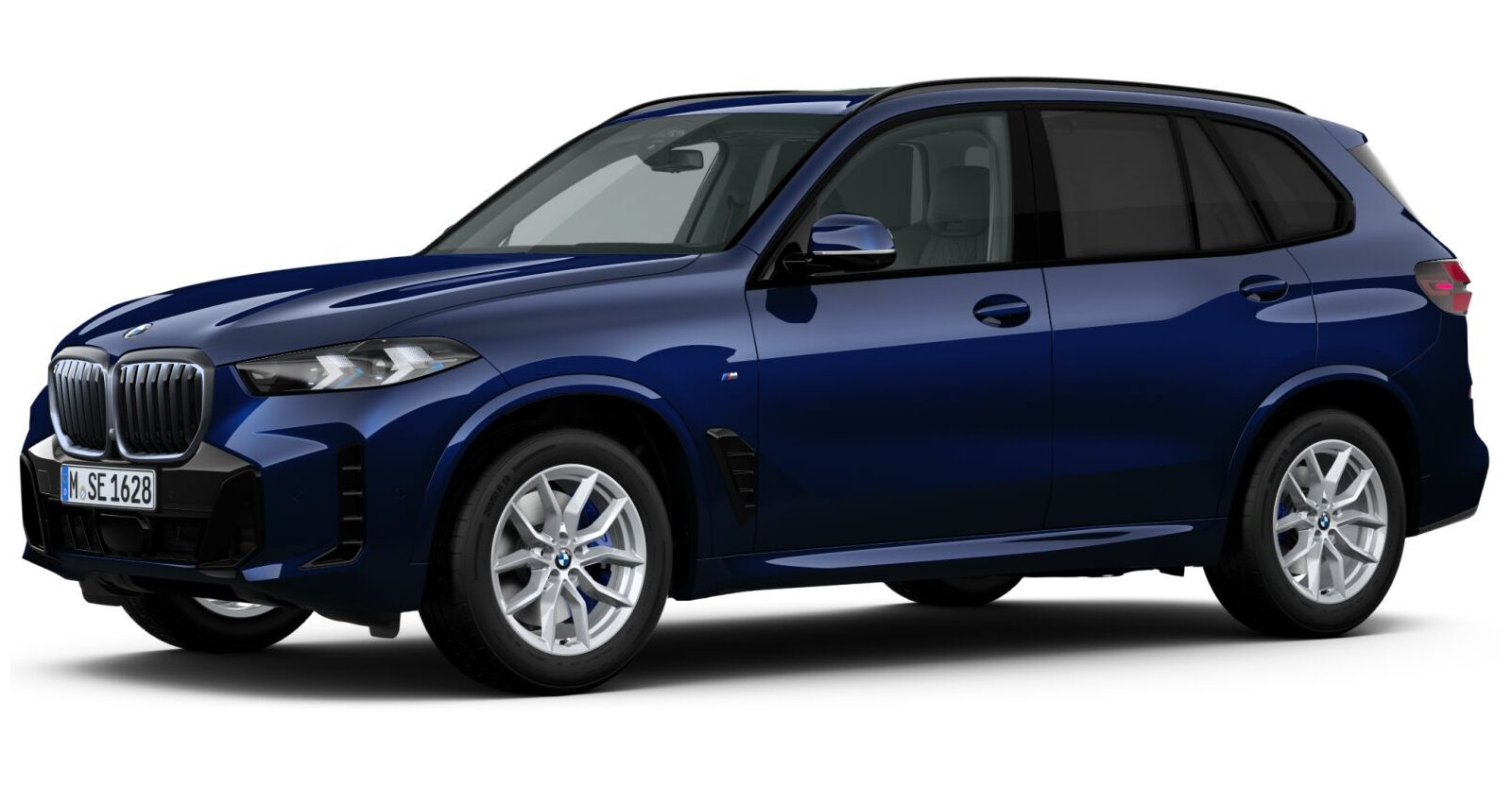 BMW BMW X in Blau von vorne BMW BMW X in Blau von vorne