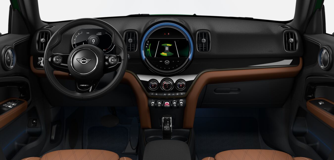 MINI MINI Countryman im Innenraum von vorne