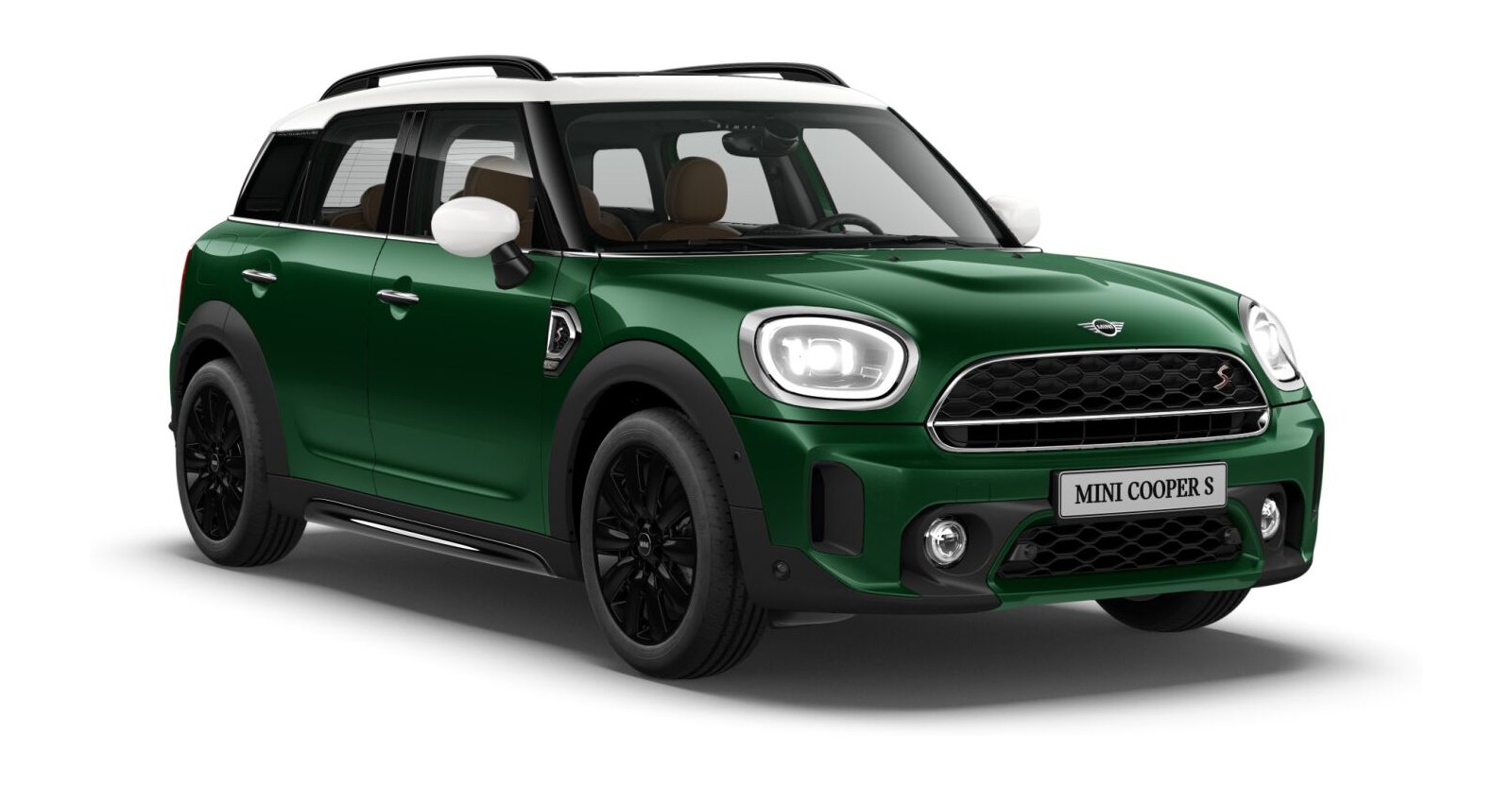 MINI MINI Countryman in Grün von vorne