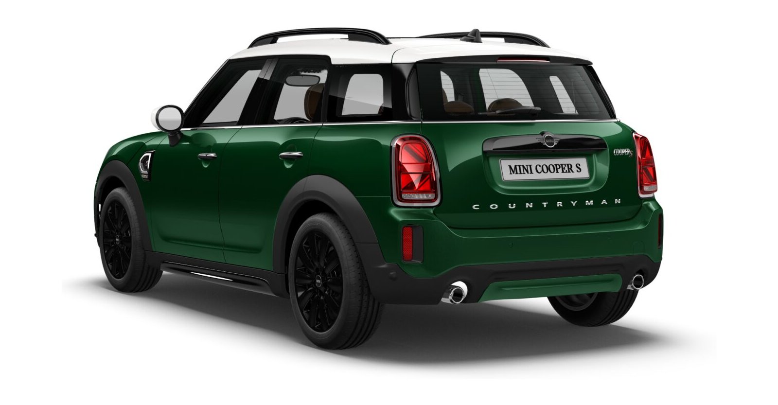 MINI MINI Countryman in Grün von hinten