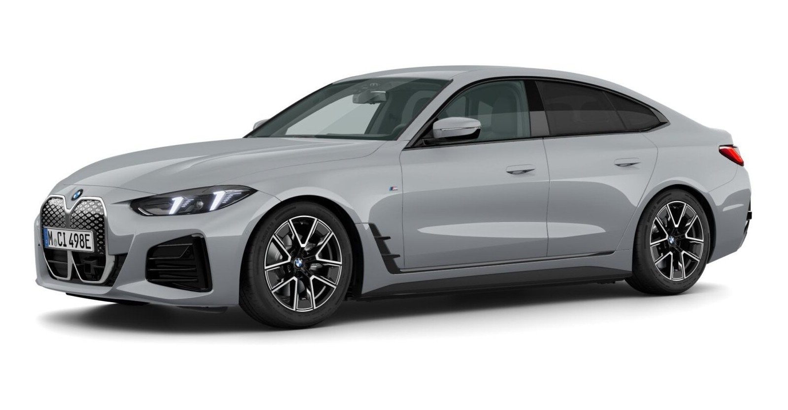 BMW BMW I in Grau von vorne BMW BMW I in Grau von vorne