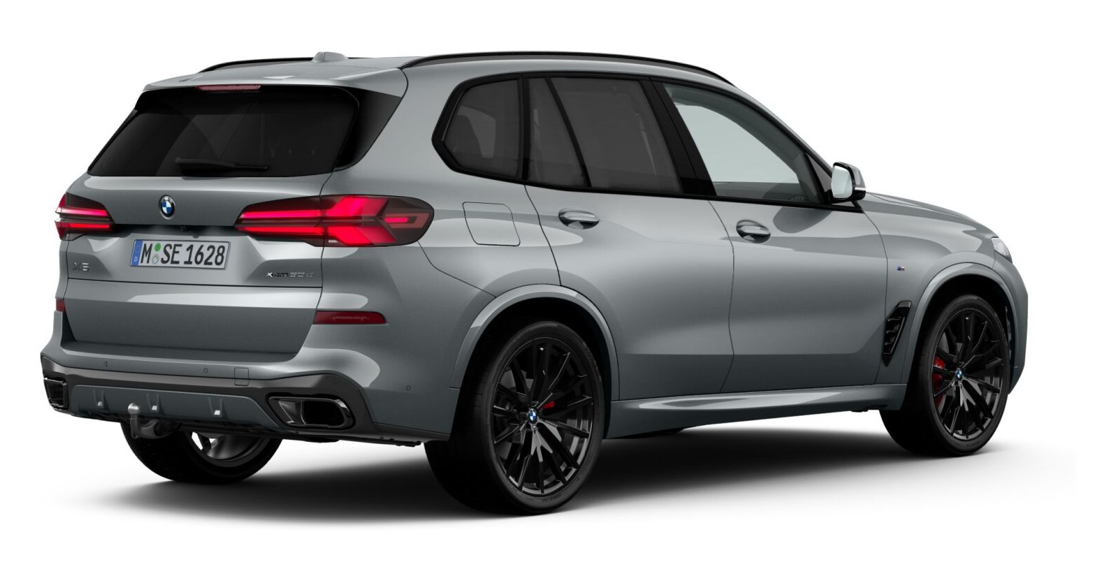 BMW BMW X in Grau von hinten