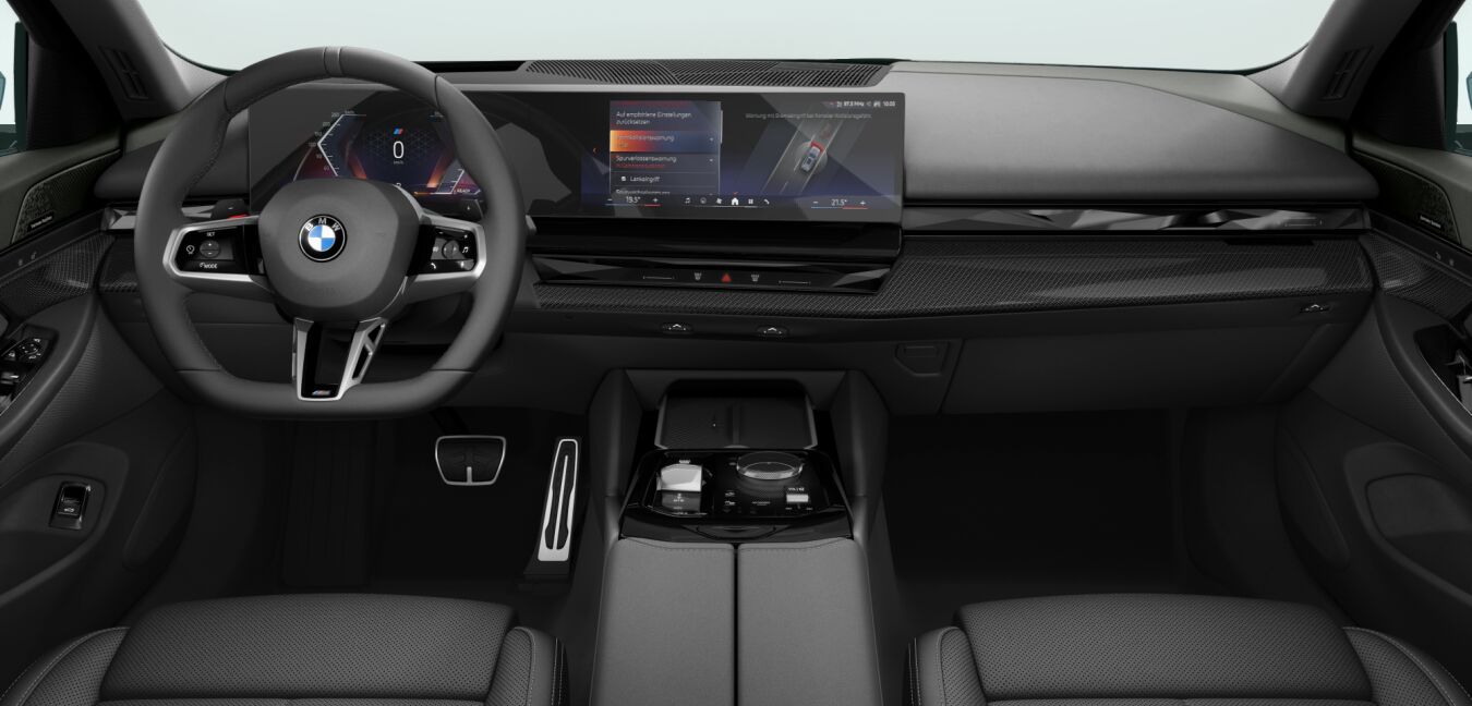 BMW BMW 5er im Innenraum von vorne
