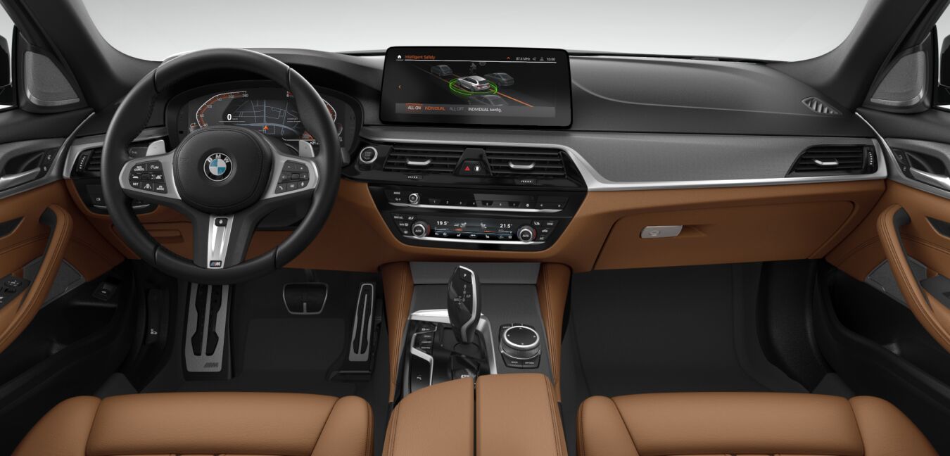 BMW BMW 5er im Innenraum von vorne BMW BMW 5er im Innenraum von vorne