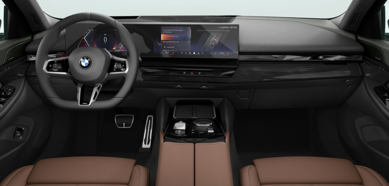 BMW BMW 5er im Innenraum von vorne BMW BMW 5er im Innenraum von vorne