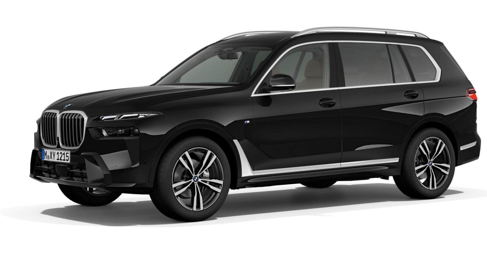 BMW BMW X in Schwarz von vorne BMW BMW X in Schwarz von vorne