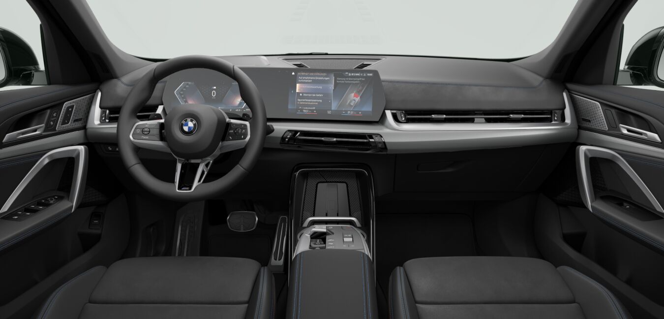BMW BMW X im Innenraum von vorne