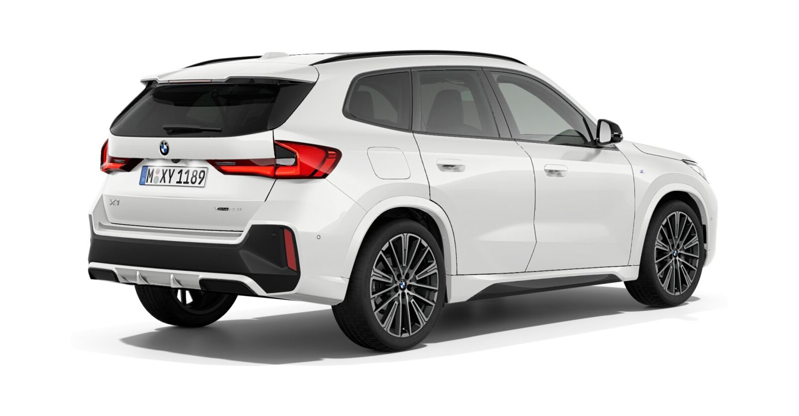 BMW BMW X in Weiß von hinten