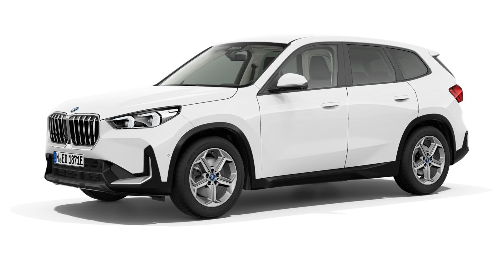 BMW BMW I in Weiß von vorne