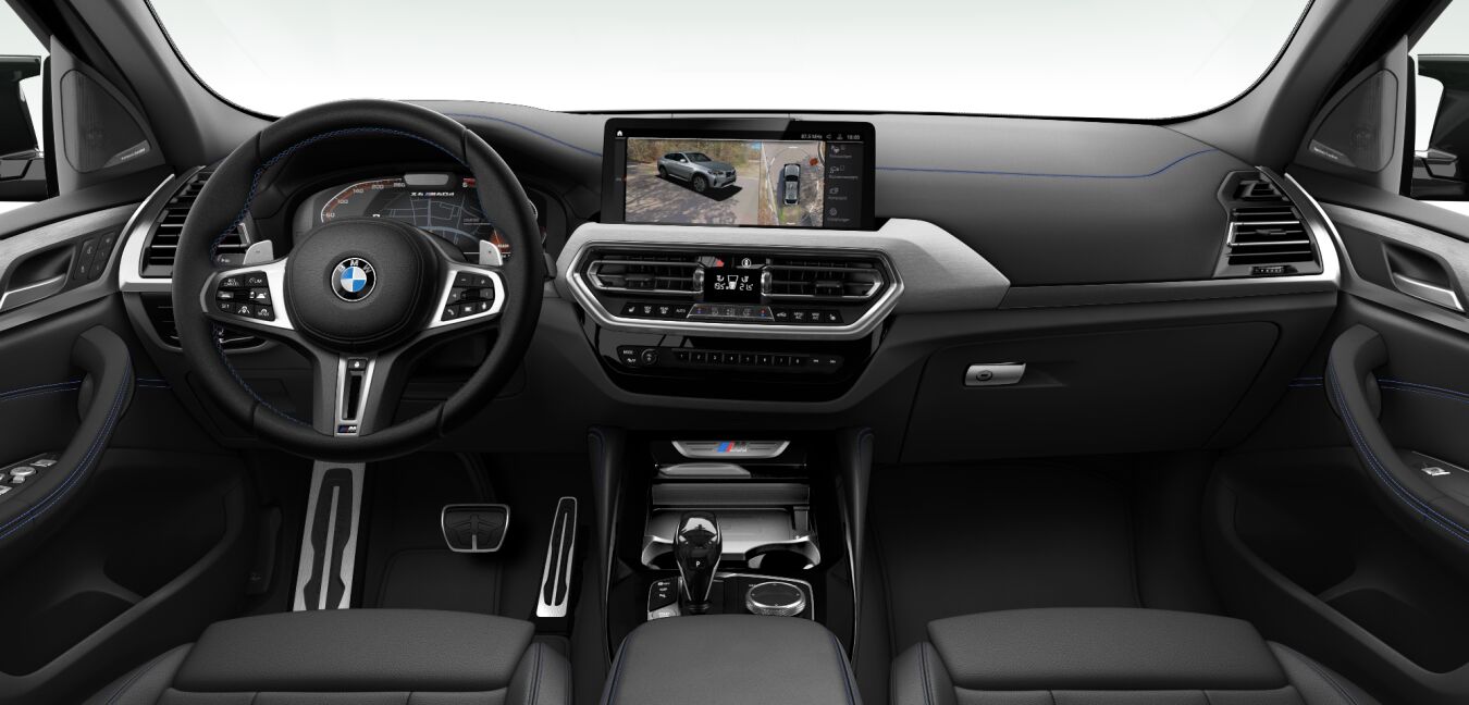 BMW BMW X im Innenraum von vorne