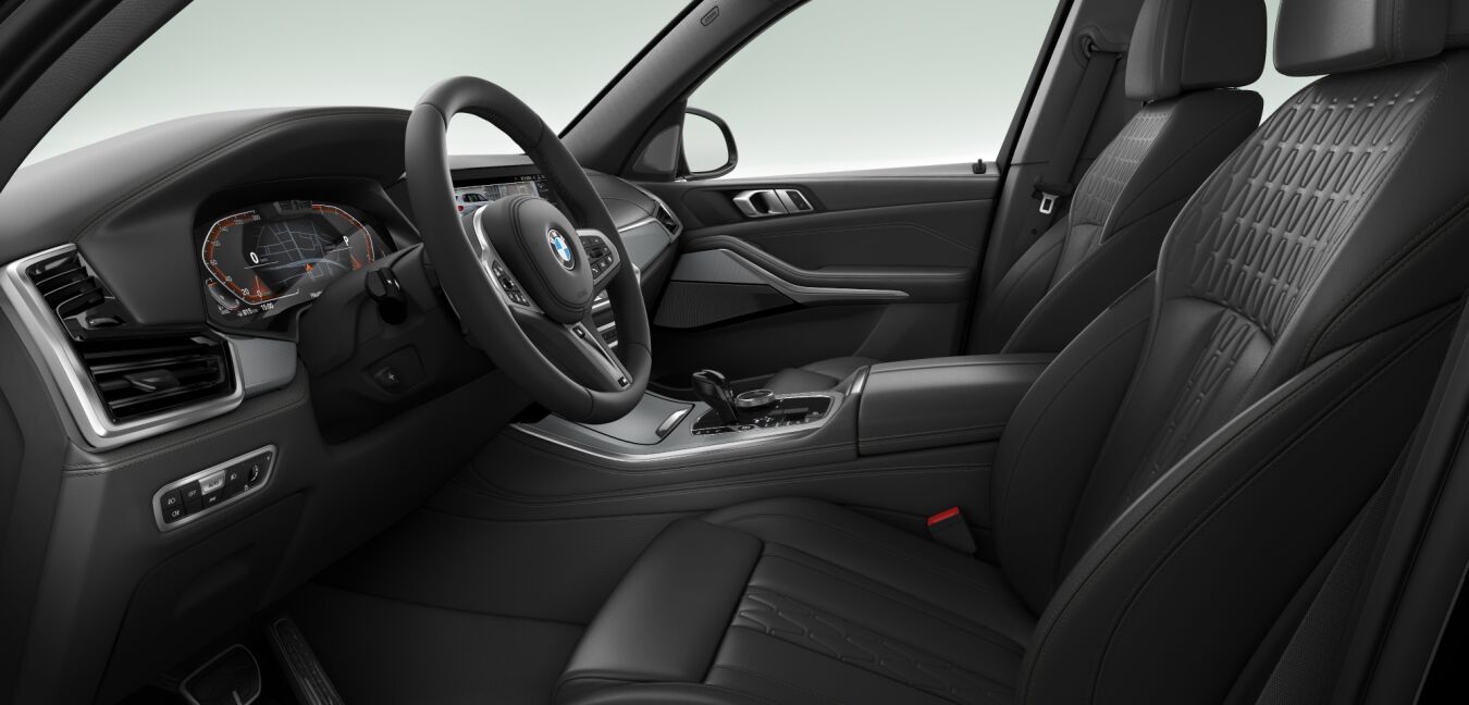 BMW BMW X im Innenraum seitlich