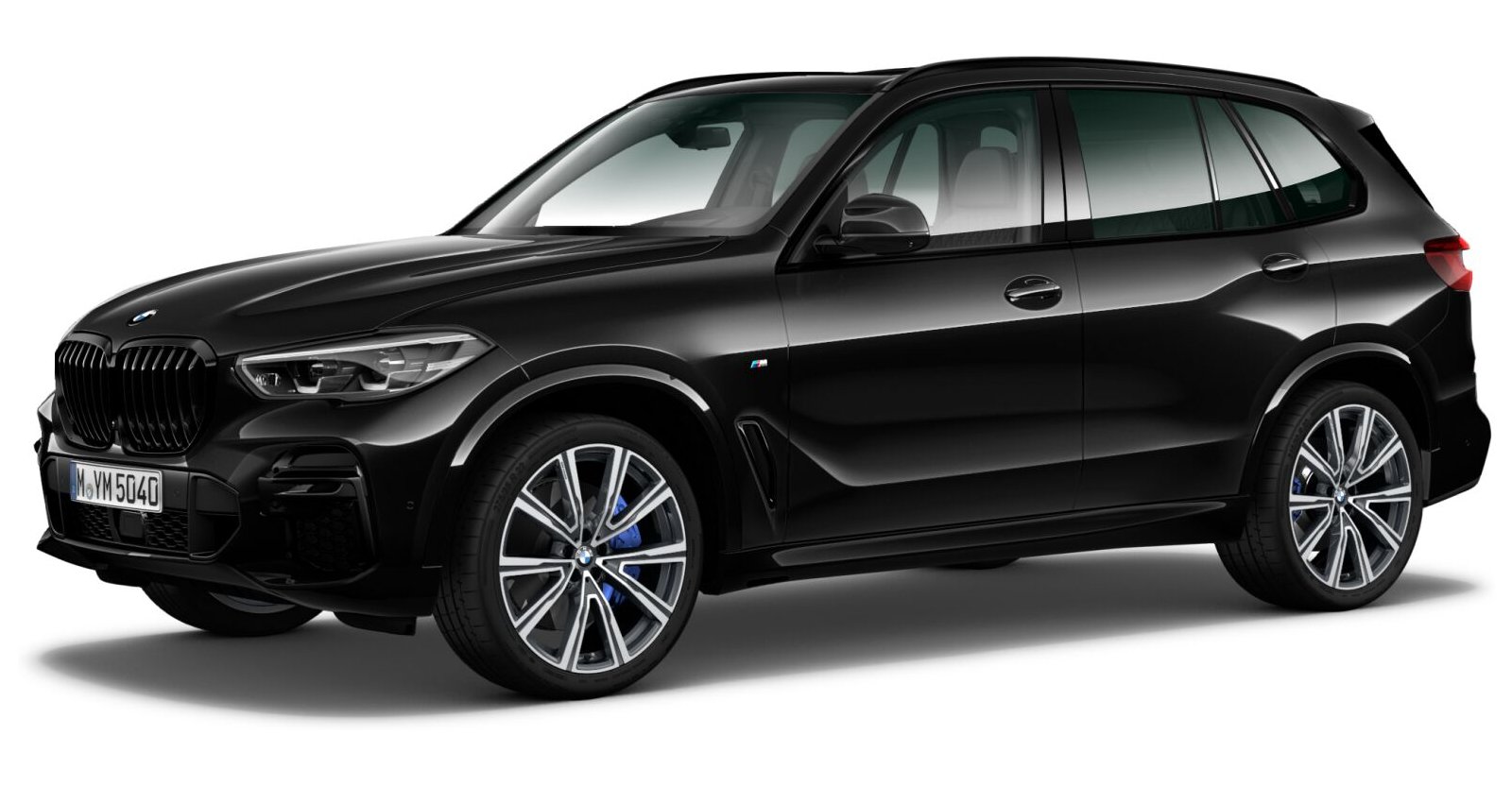 BMW BMW X in Schwarz von vorne