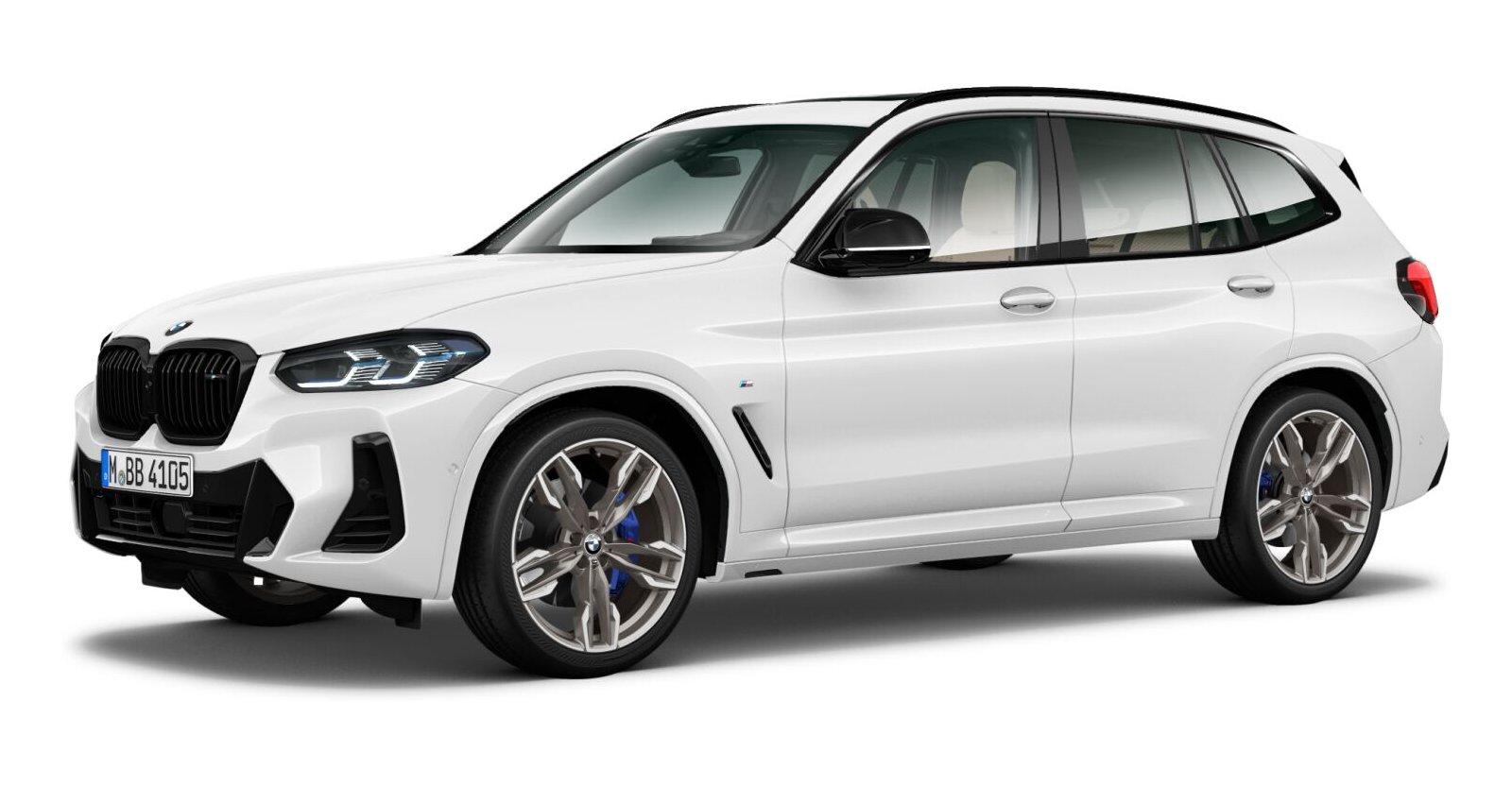 BMW BMW X in Weiß von vorne BMW BMW X in Weiß von vorne