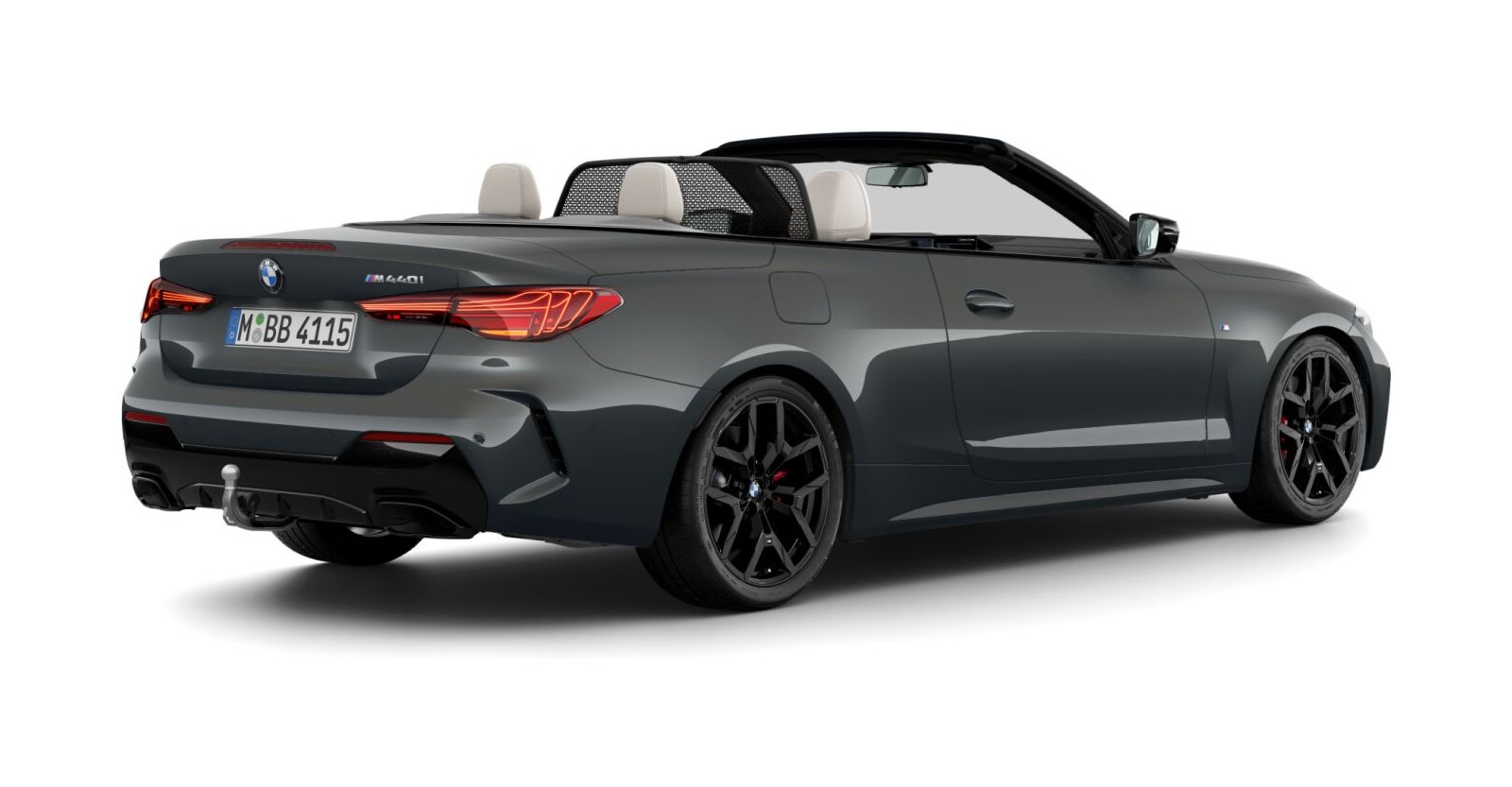 BMW BMW 4er in Grau von hinten BMW BMW 4er in Grau von hinten