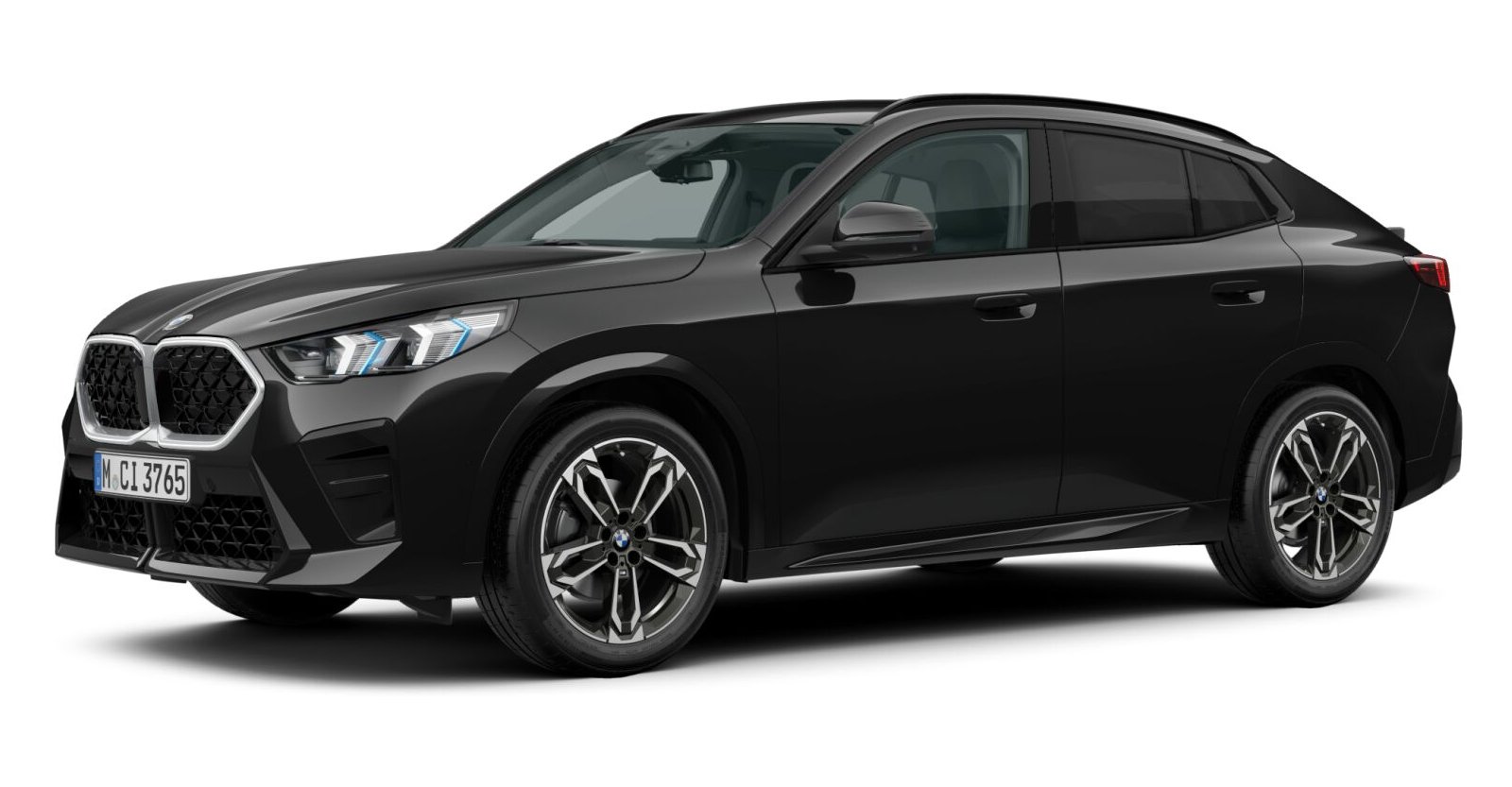 BMW BMW X in Schwarz von vorne