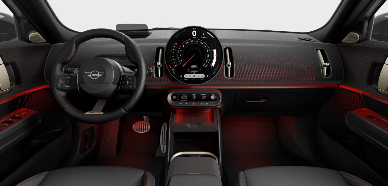 MINI MINI Countryman im Innenraum von vorne