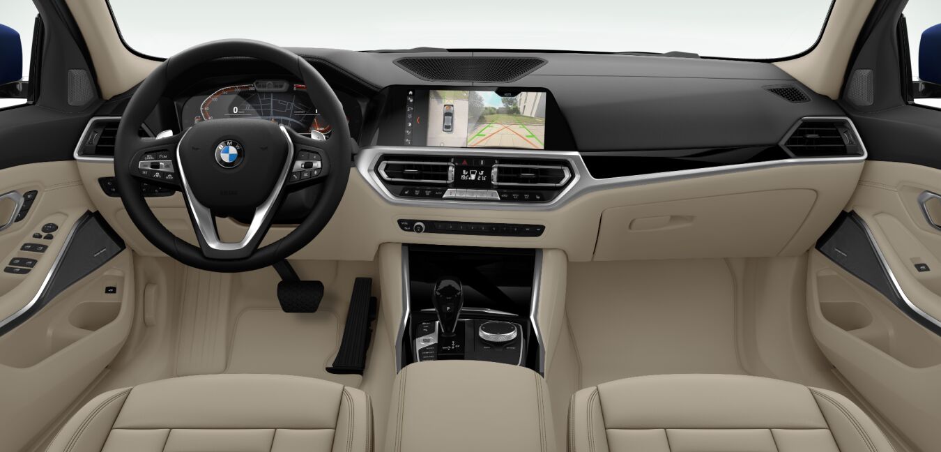 BMW BMW 3er im Innenraum von vorne
