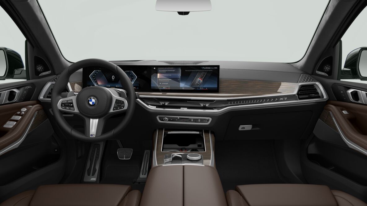 BMW BMW X im Innenraum von vorne